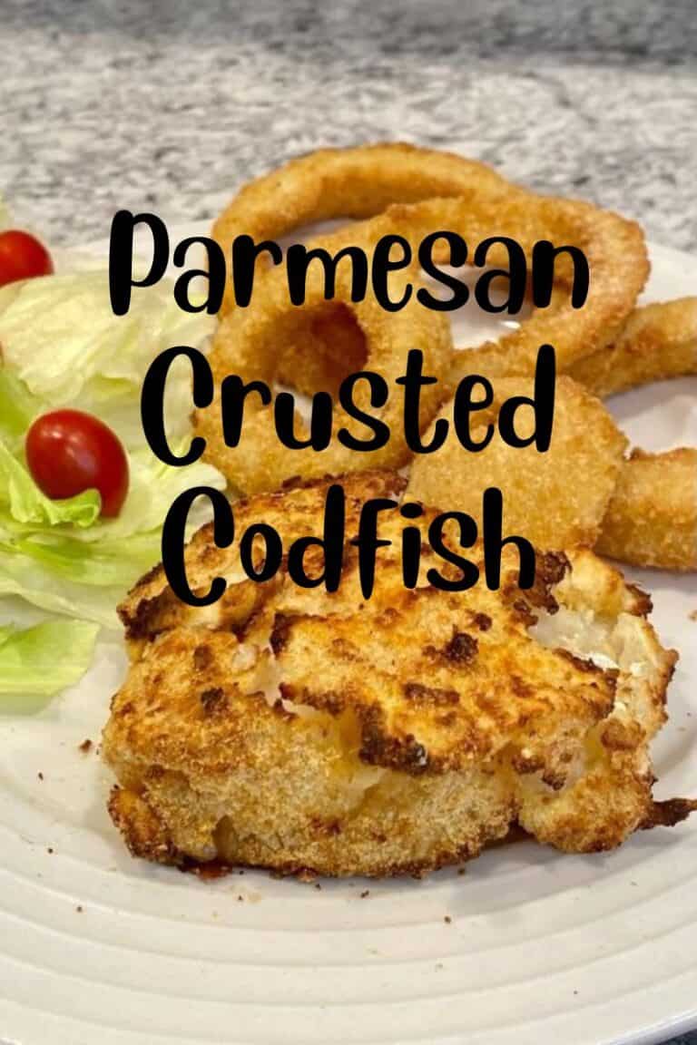 Parmesan Crusted Codfish Recipe