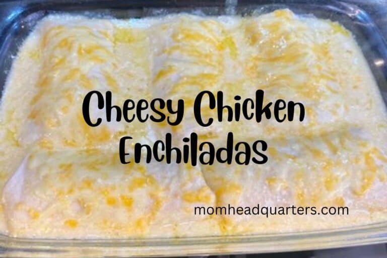 Cheesy Chicken Enchiladas