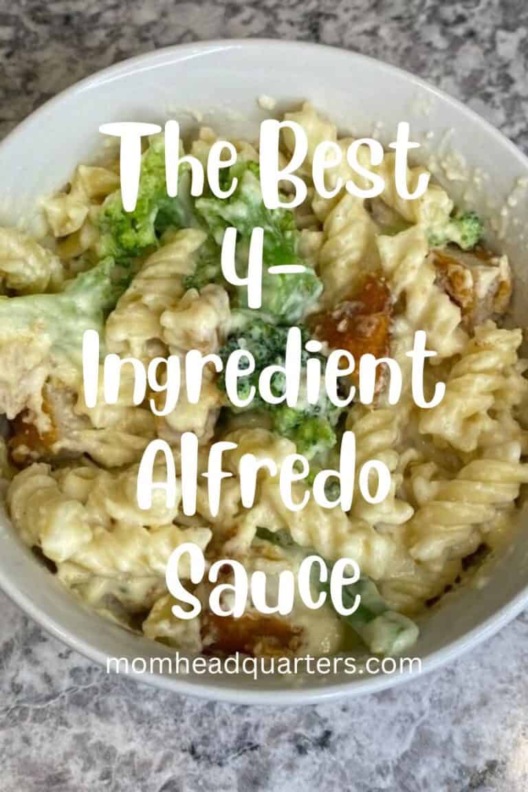 The Best 4-Ingredient Alfredo Sauce