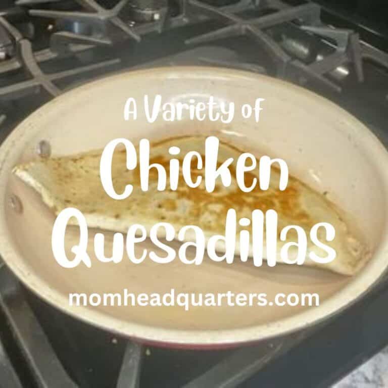 Chicken Quesadillas